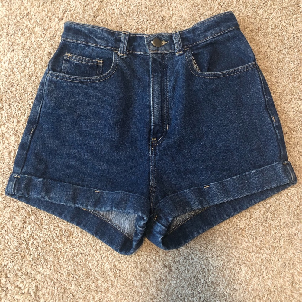 American Apparel high waisted shorts